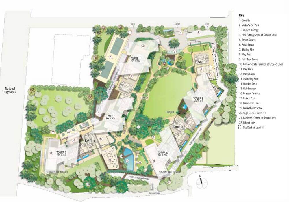 Lake Terraces master plan